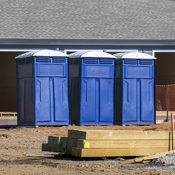 are there any restrictions on what items can be disposed of in the portable toilets in Pence WI